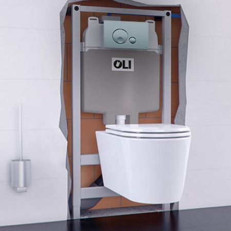 אסלות תלויה מבית OLI